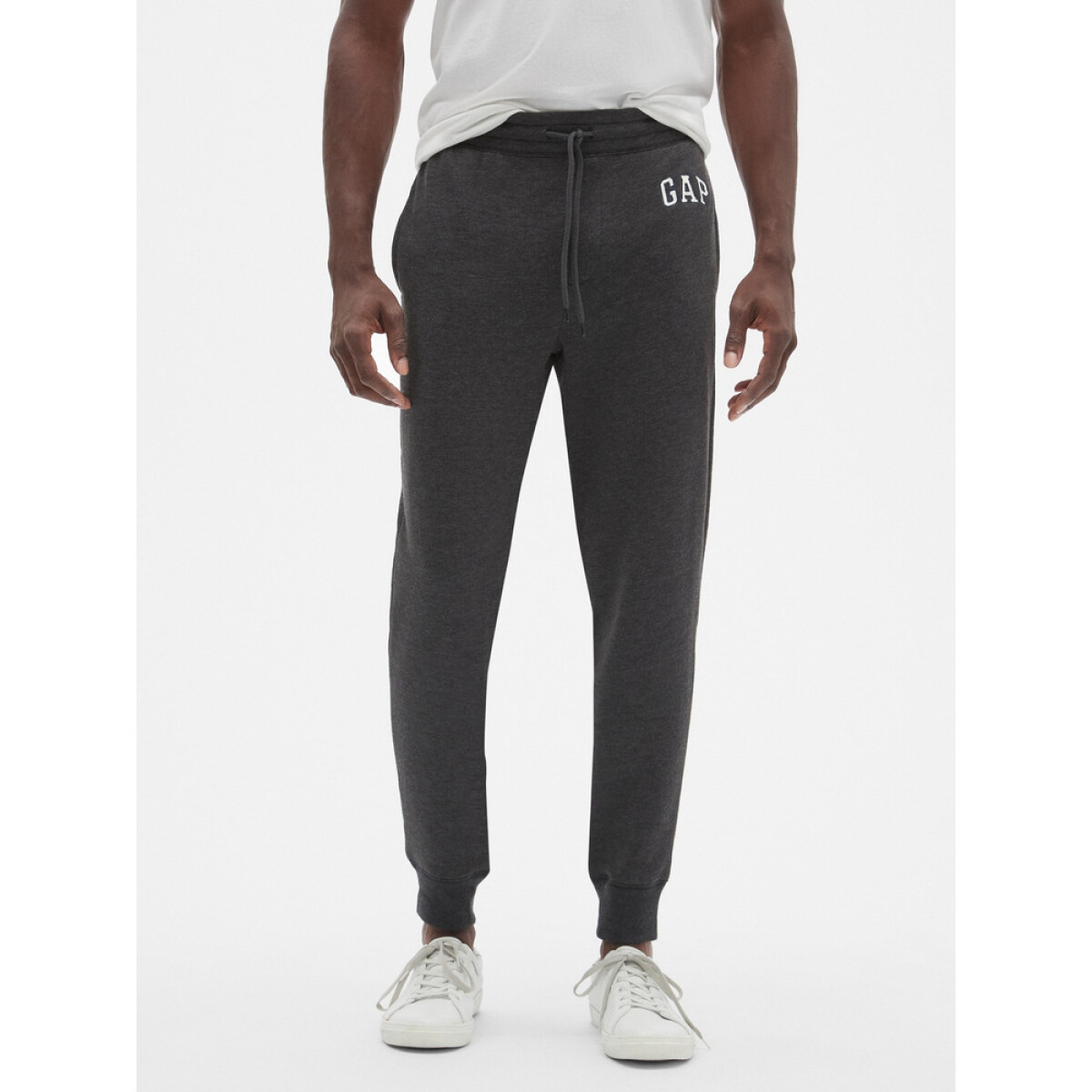 V-HERITAGE LOGO JOGGER - CHARCOAL GREY 