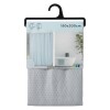 CORTINA GRIS CL 180X200CM P/BAÑO Unica