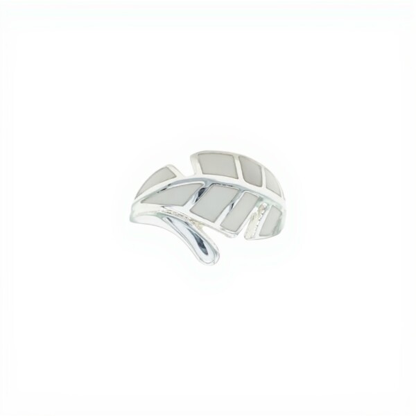 Anillo Planta-Plata 925-Con Nacar-AN4587 conpiedra
