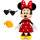 Figura Juguete Mickey Minnie 12cm Disney + Accesorios Minnie