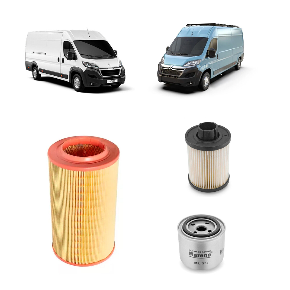 FILTROS ACCESORIOS VARIOS COMBO KIT FILTROS CITROEN JUMPER PEUGEOT BOXER 2.2 HDI 