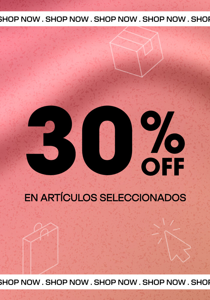 30%off en seleccionados