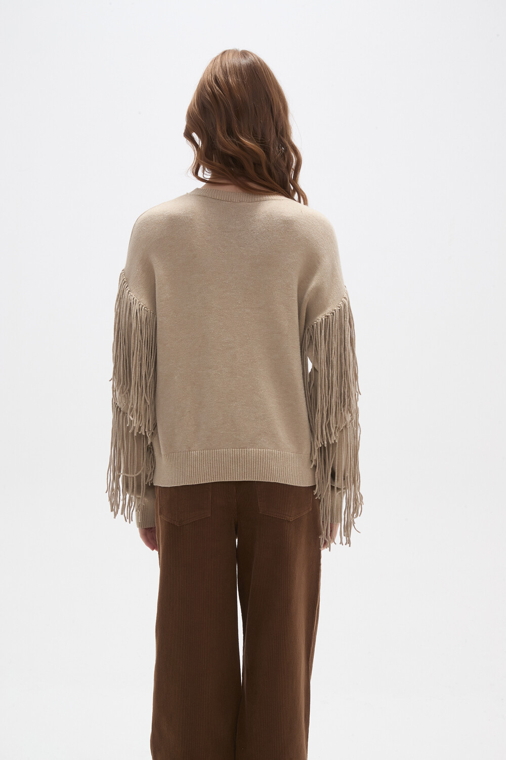 Sweater Devia Beige Melange