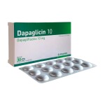 DAPAGLICIN 10 MG CJ X 30 COMP. REC. única