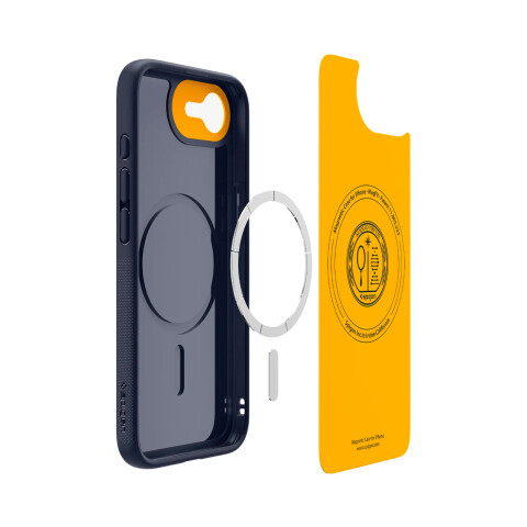 Spigen Funda Nano Pop (Mag Fit) iPhone 17e - Blueberry Navi Spigen Funda Nano Pop (Mag Fit) iPhone 17e - Blueberry Navi