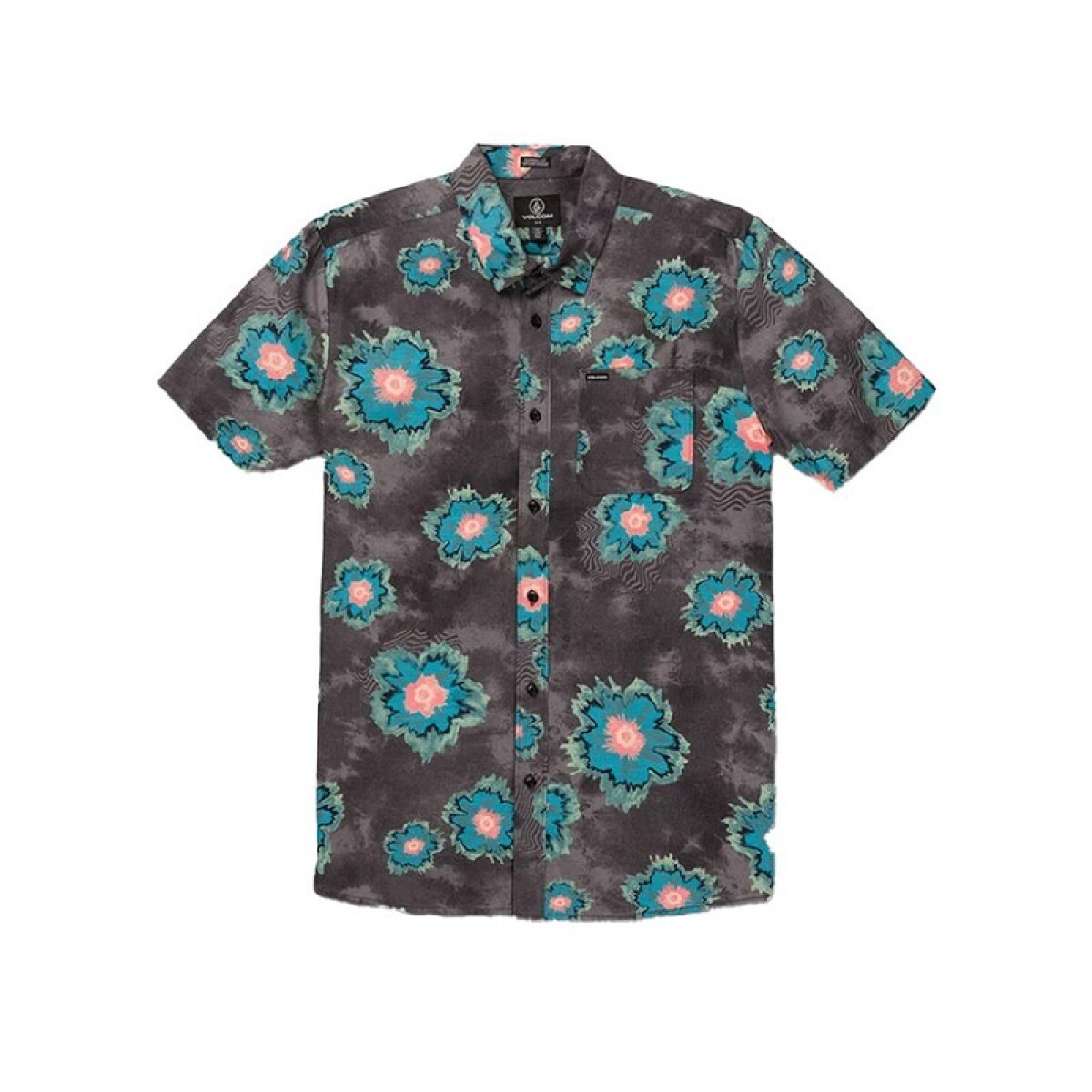 Camisa Volcom Medal Petal - Negro 