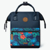 Mochila Cabaia Reykjavik RIC M 23L de Mujer - CABA-OXFREC-RE02 Azul-floral
