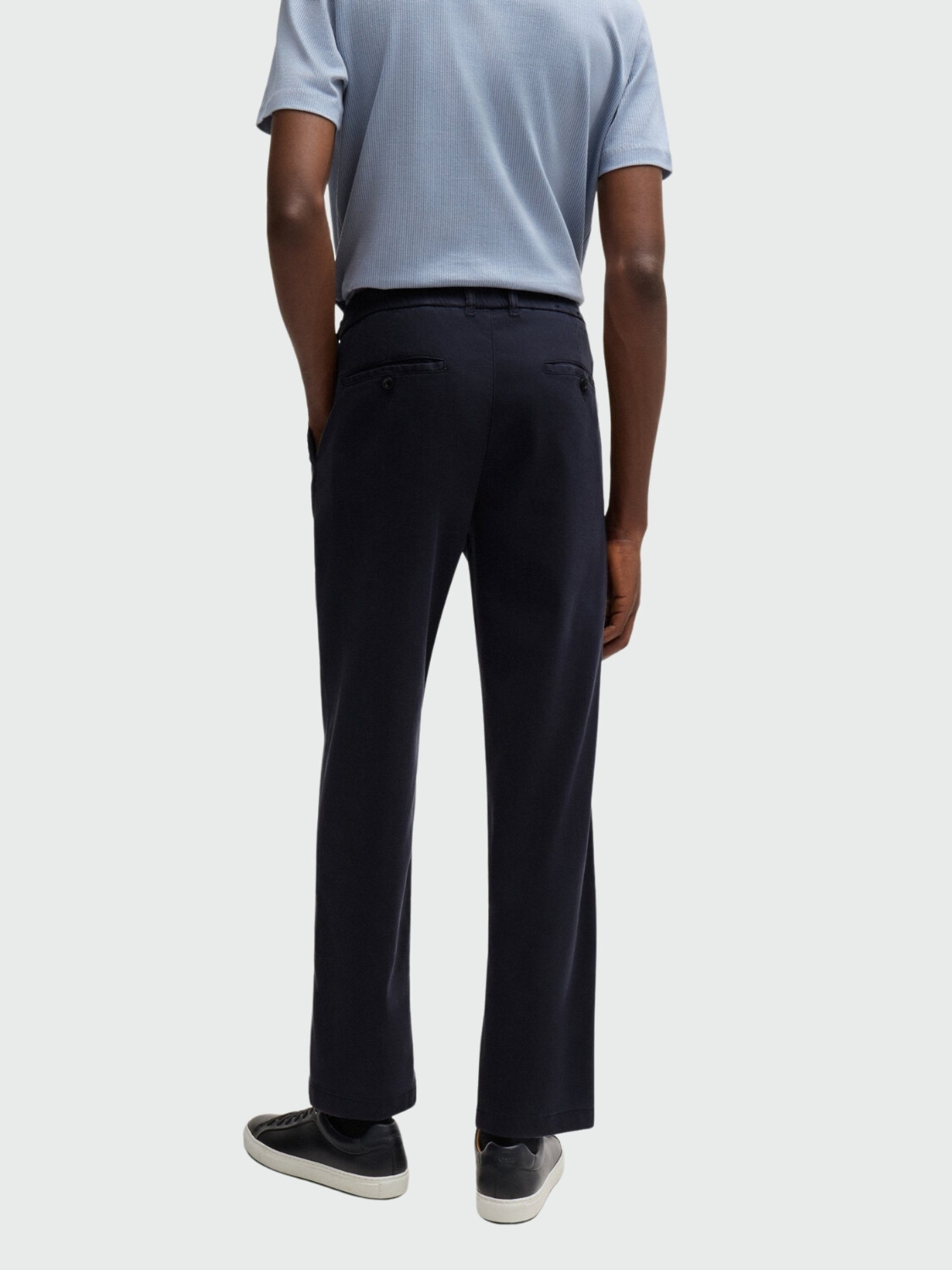 BOSS - Pantalón de gabardina regular Fit 001