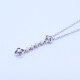 Colgante oro 18k blanco con brillantes. Colgante oro 18k blanco con brillantes.