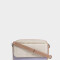Bandoleras Color Block Bandolera De Cuerina Con Solapa - Combinacion Tricolor