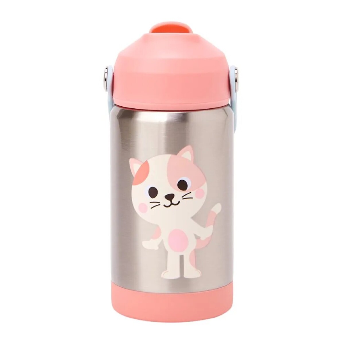 Vaso termico BUBA toddler boquilla personajes - gatita rosa 