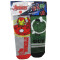 Medias Infantiles Marvel x2 Avengers Gris - Rojo - Verde