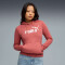Canguro de Mujer Puma Ess Nº1 Logo Hoodie Rojo - Blanco