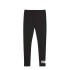 Calzas Puma Logo Leggings Femenino Negro - Blanco