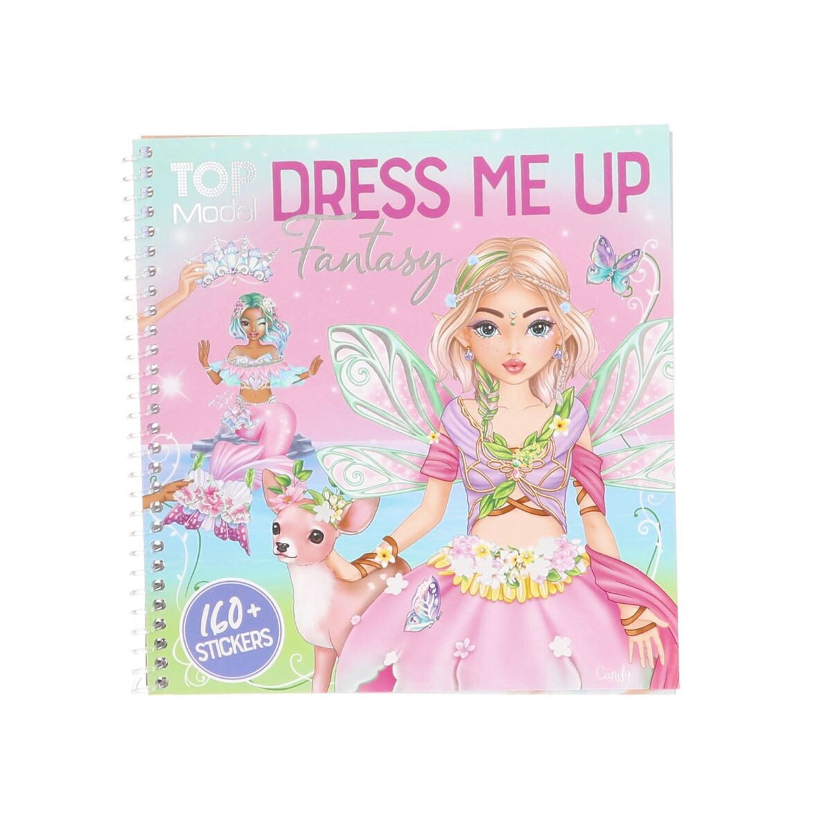 Libro con stickers Top Model - Dress me up - Fantasy 