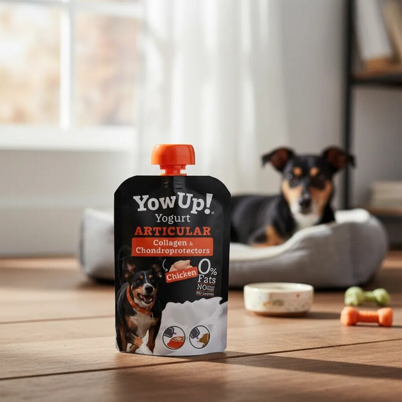 YOWUP YOGURT PARA PERROS 115 GRAMOS ARTICULAR SABOR POLLO