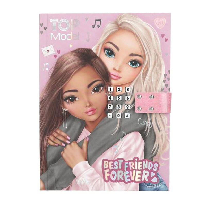 Diario intimo con código y sonido My Bff Top Model Diario intimo con código y sonido My Bff Top Model