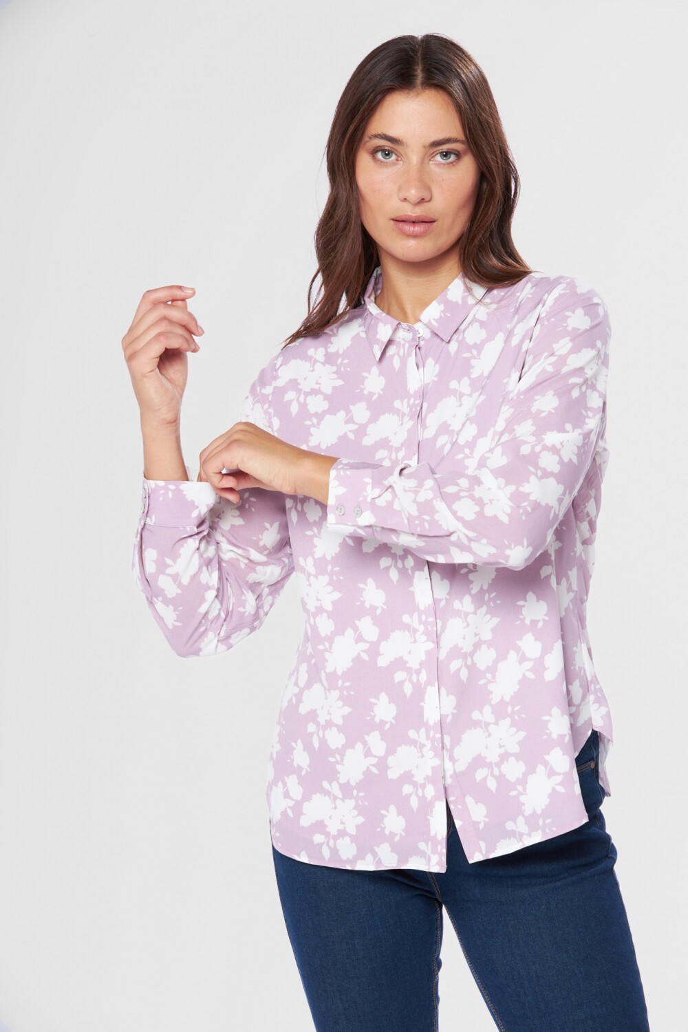 BLUSA ESTAMPADA Rosa