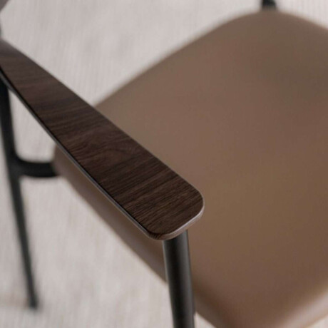 Silla Libidine/Marrón Beige y Marrón