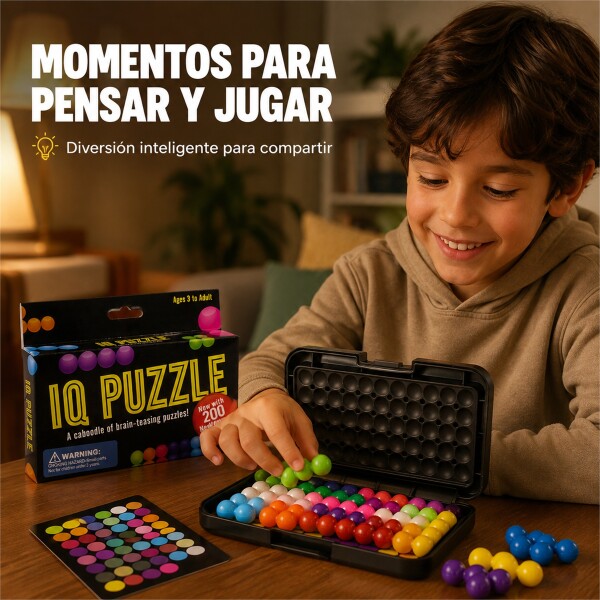 Juego Kanoodle Puzzle 2D y 3D con 200 Desafíos Negro 1