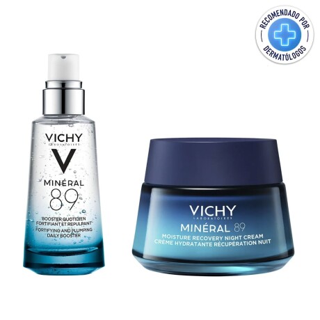 Pack Vichy Mineral 89 Serúm 50ml + Crema Facial Noche 50ml Pack Vichy Mineral 89 Serúm 50ml + Crema Facial Noche 50ml