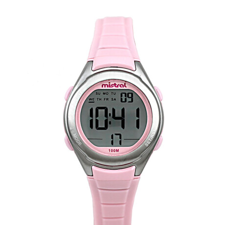 Reloj Mistral Deportivo Silicona Rosa 0