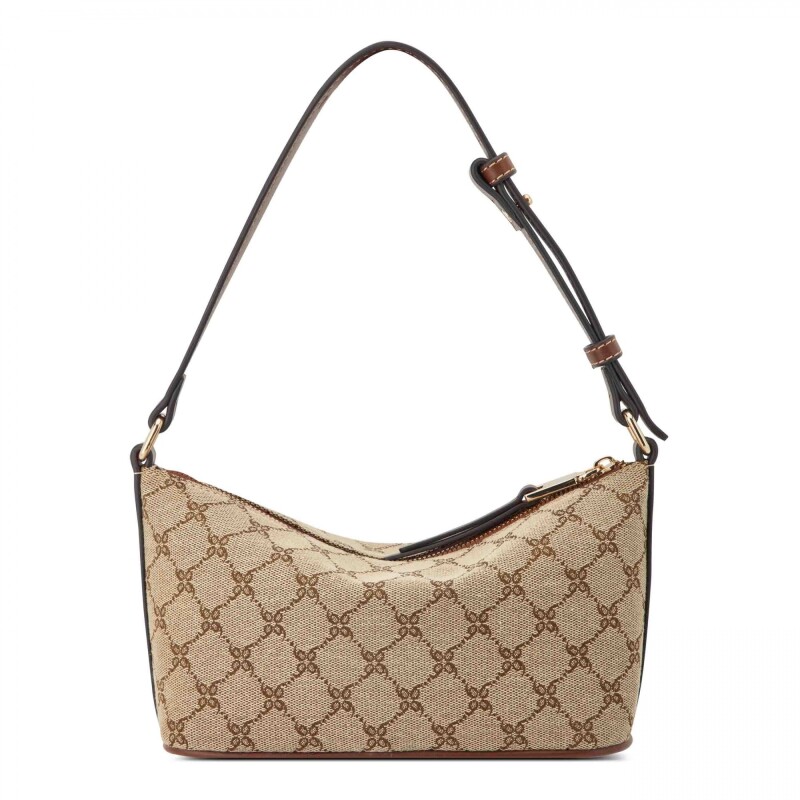 Shoulder Bag Anders Mocha Logo/mahogany