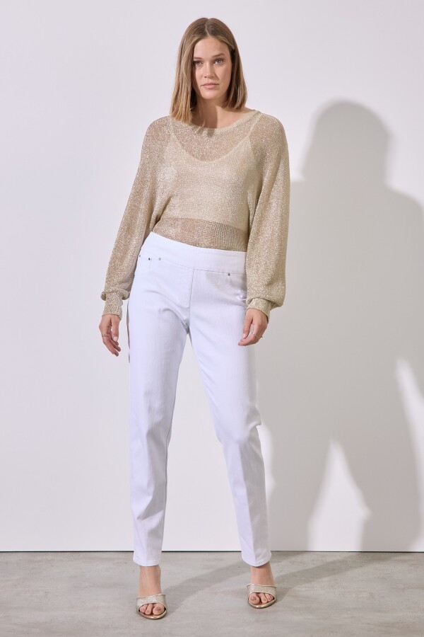 Jegging Pretina Ancha BLANCO