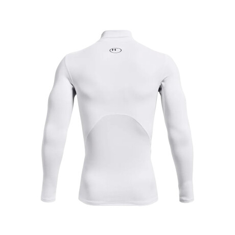 REMERA UNDER ARMOUR COLD GEAR COMPRESSION MOCK White