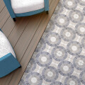 CERÁMICA PARA EXTERIOR MOSAICO BLUE HD "A" 61X61 CM Cerámica Para Exterior Mosaico Blue Hd "a" 61x61 Cm