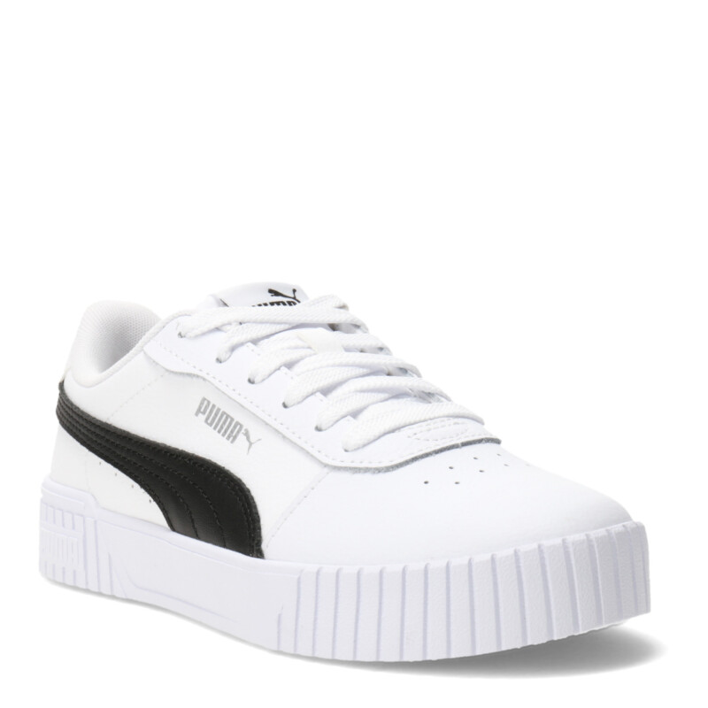 Championes de Mujer Puma Carina 2.0 Wns Blanco - Negro - Plateado