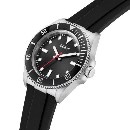 Reloj GUESS SPORT Silicona Negro Esfera 42mm 0