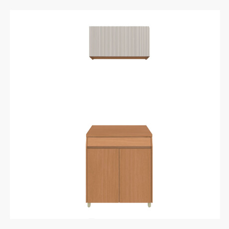 JUEGO MODULAR PARA COCINA INCLUYE AEREO Y BAJO MESADA GAMAS DE BEIGE