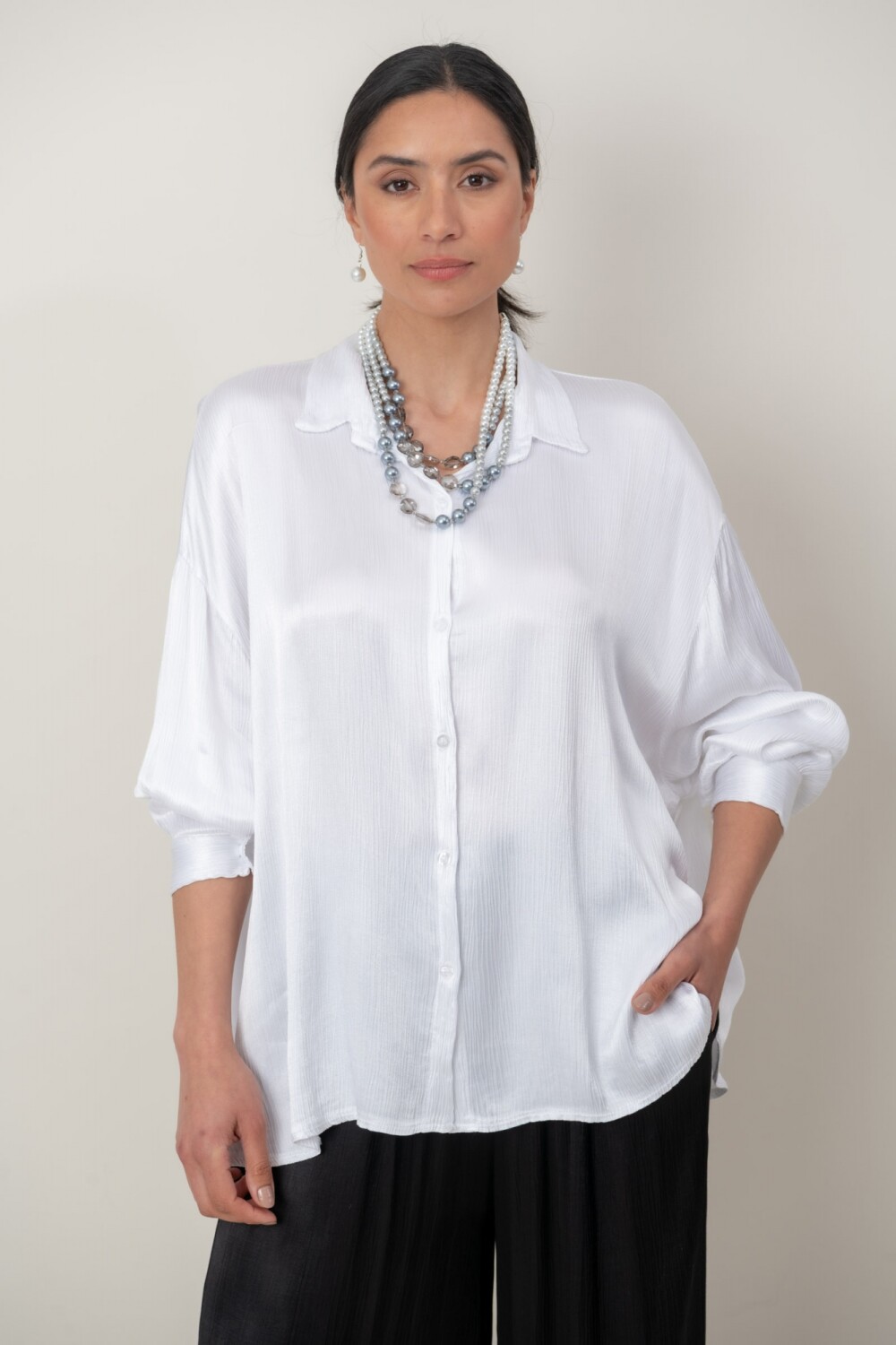 CAMISA LEIGH Blanco