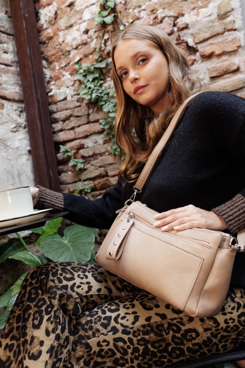 Bandolera Borito Beige