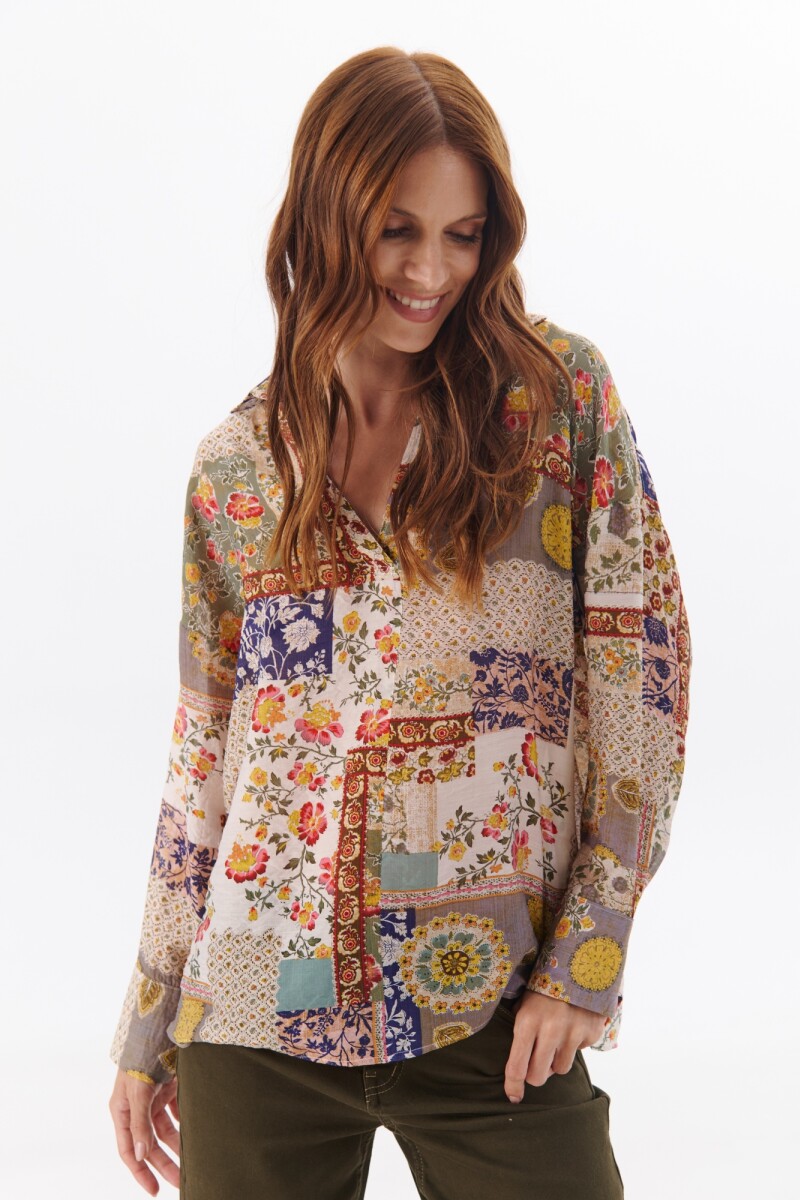 BLUSA HANNA PAT VERDE