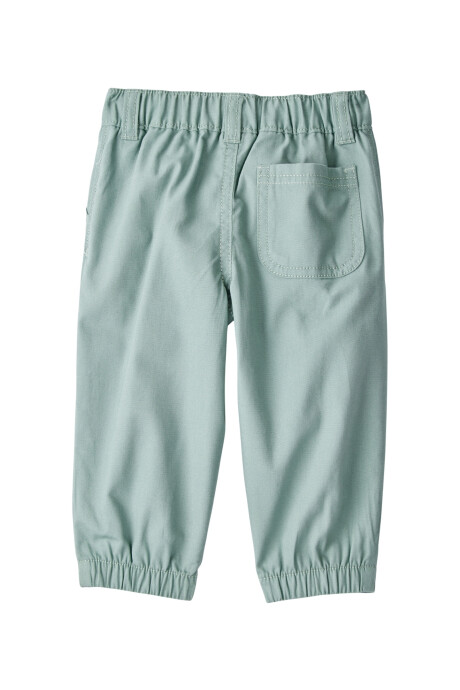 Set dos piezas de algodón, pantalón y camisa con capucha Sin color