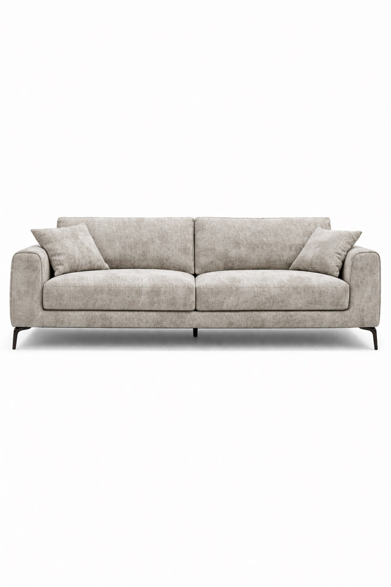 Sofá Jules, 3 Cuerpos - Tostado 