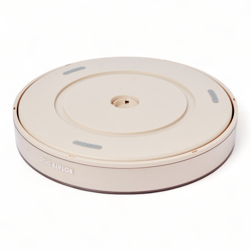 Bandeja O Plato Organizador Giratorio 29cmD 360º Antideslizantes Beige