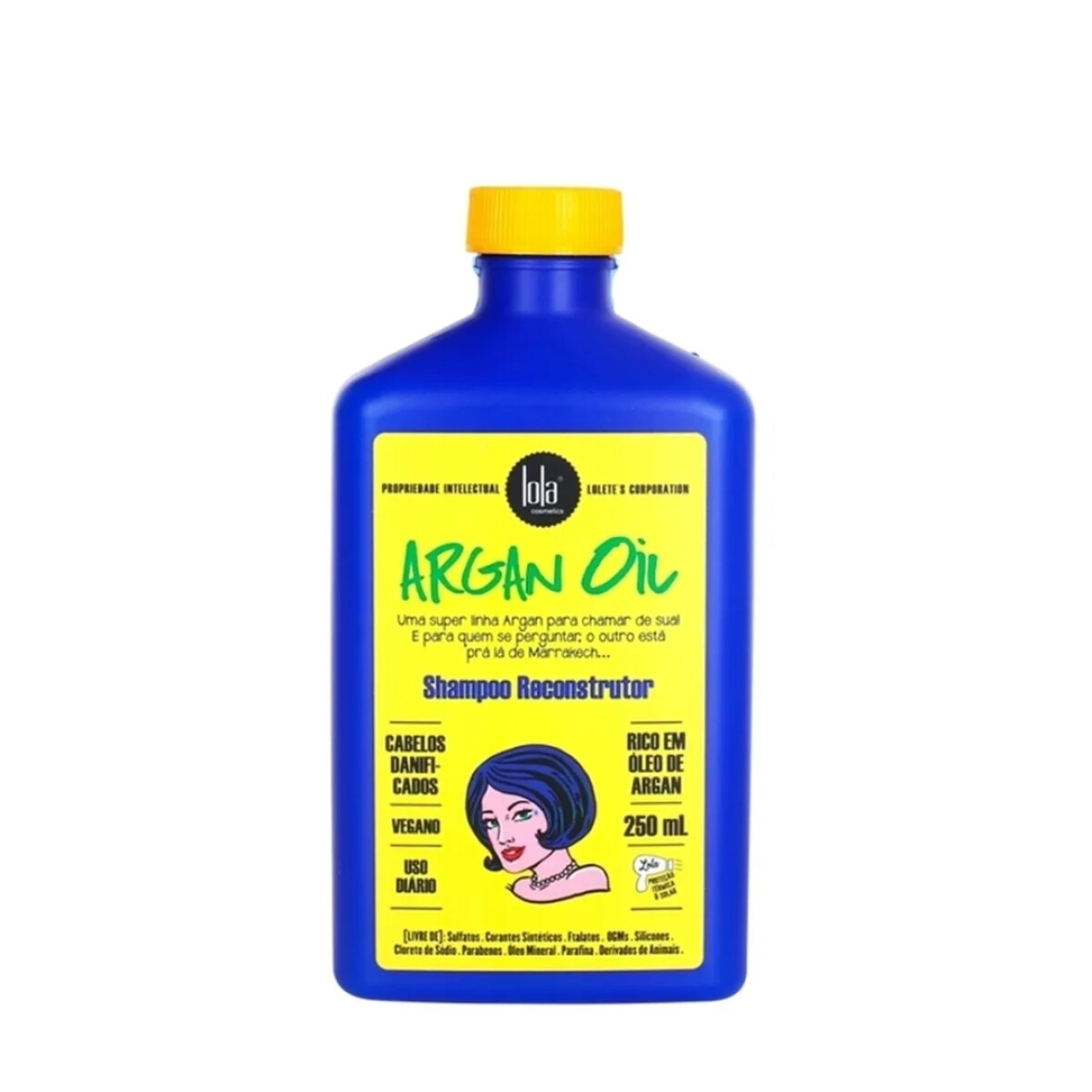 Shampoo LOLA Reconstructor con Aceite de Argán - 250 ml 