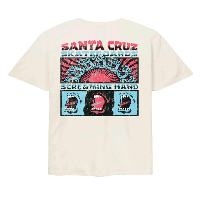 Remera Santa Cruz Scream Connect - Blanco Remera Santa Cruz Scream Connect - Blanco