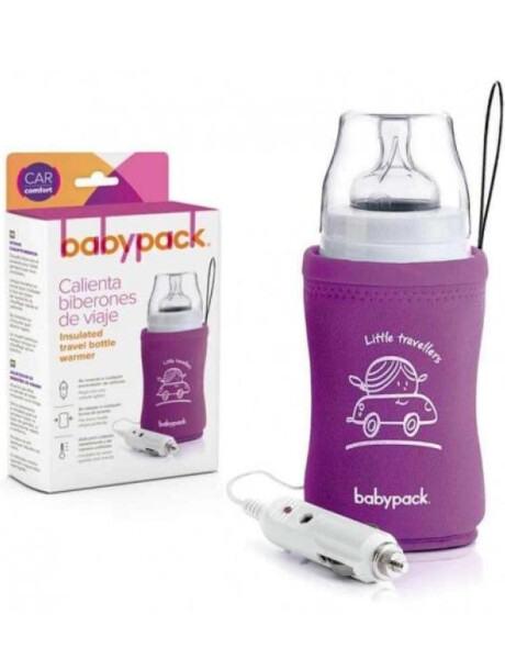 Calienta biberon Babyauto ideal para auto Violeta