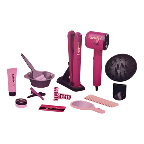 Peluquería Infantil Set Completo 16p Luz Sonido Aire Jug027021