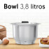 Bowl Acero Inoxidable Bosch Muzs2er Para Cocina ACCESORIO BOL ACERO INOX ROBOT MUZS2ER