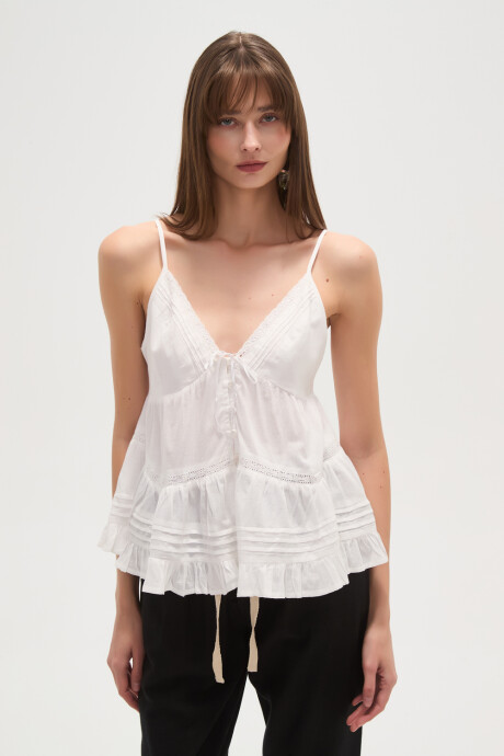 Musculosa Aponea Blanco