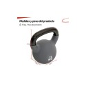 PESA RUSA HIERRO RECUBIERTA NEOPRENO 10KG NEGRO