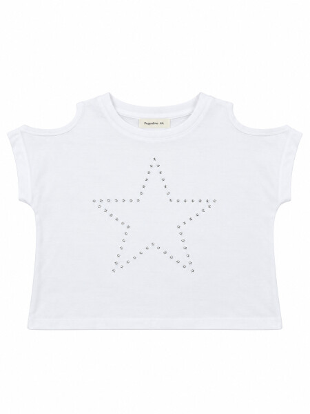 REMERA ROCKER BLANCO.