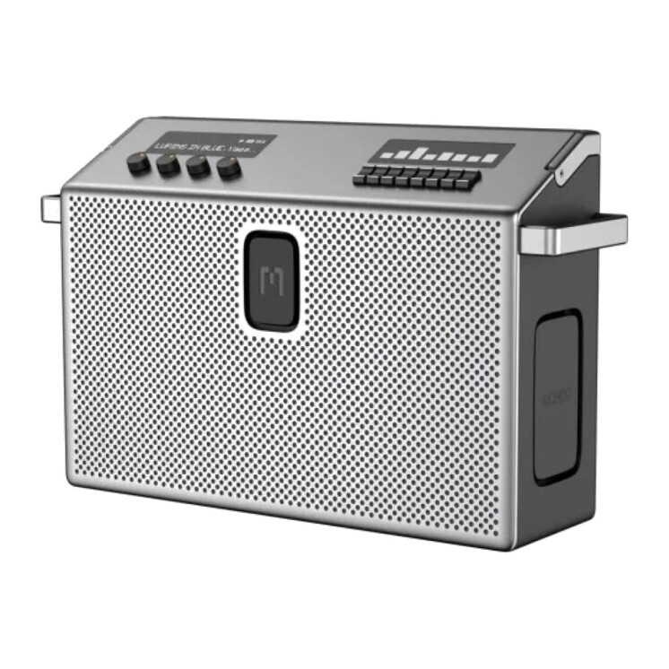 Parlante Bluetooth MONDO Speaker Large 96 W Metal gray
