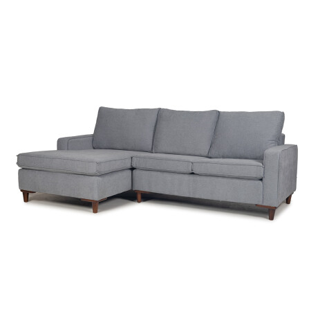 Rinconera Sevilha - Tela Microfibra - Chaise Izquierdo FX4-13 (Gris)