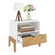 Mesa De Luz Nordica Living Dormitorio Combinada 1 Cajón Mesa De Luz Nordica Living Dormitorio Combinada 1 Cajón